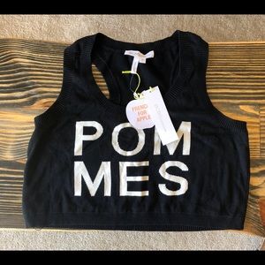 POMMES Crop-top Sweater